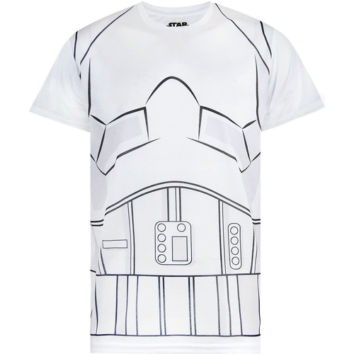 textil Hombre Camisetas manga larga Disney NS5259 Blanco