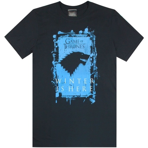 textil Hombre Camisetas manga larga Game Of Thrones NS5286 Negro