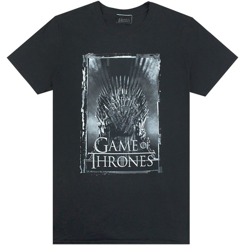 textil Hombre Camisetas manga larga Game Of Thrones NS5287 Negro