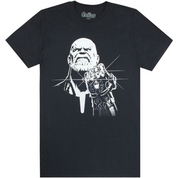 textil Hombre Camisetas manga larga Avengers NS5298 Negro