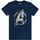 textil Hombre Camisetas manga larga Avengers Eroded Azul