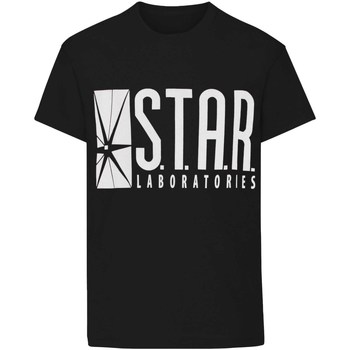 textil Niño Camisetas manga larga Flash Tv Star Laboratories Negro