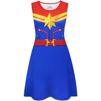 textil Mujer Vestidos Captain Marvel  Multicolor