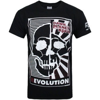 textil Hombre Camisetas manga larga Dawn Of The Planet Of The Apes Revolution Negro