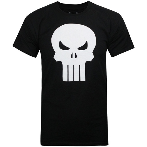 textil Hombre Camisetas manga larga The Punisher NS5481 Negro