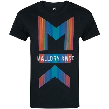 textil Hombre Camisetas manga larga Mallory Knox NS5486 Negro