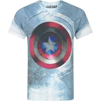 textil Hombre Camisetas manga larga Captain America Civil War  Multicolor