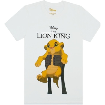 textil Hombre Camisetas manga larga The Lion King  Blanco