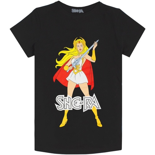 textil Mujer Camisetas manga larga Masters Of The Universe Princess Of Power Negro