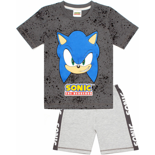 textil Niño Pijama Sonic The Hedgehog Gaming Gris