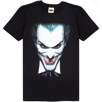 textil Hombre Camisetas manga larga The Joker NS5765 Negro