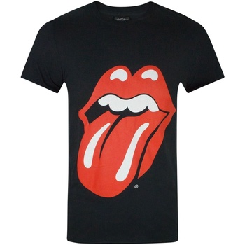 textil Hombre Camisetas manga larga The Rolling Stones Classic Negro