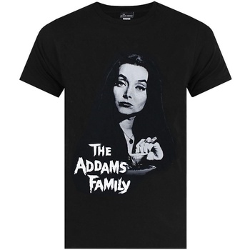textil Mujer Camisetas manga larga The Addams Family NS6023 Negro