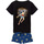 textil Mujer Pijama Dessins Animés NS6187 Negro