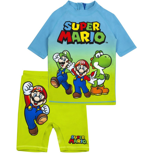 textil Niño Bañadores Super Mario NS6236 Verde
