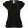 textil Mujer Camisetas manga corta Henbury HB597 Negro