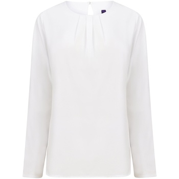 textil Mujer Camisetas manga larga Henbury HB598 Blanco