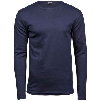 textil Hombre Camisetas manga larga Tee Jays T530 Azul