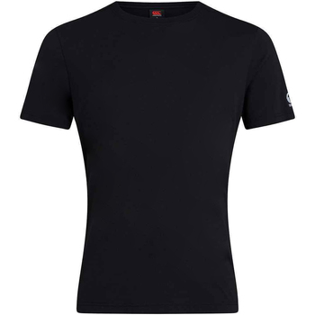 textil Hombre Camisetas manga larga Canterbury CN226 Negro