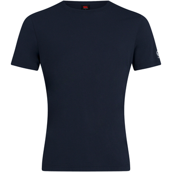 textil Hombre Camisetas manga corta Canterbury CN226 Azul