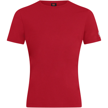 textil Hombre Camisetas manga larga Canterbury CN226 Rojo