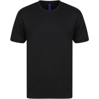 textil Hombre Tops y Camisetas Henbury H024 Negro