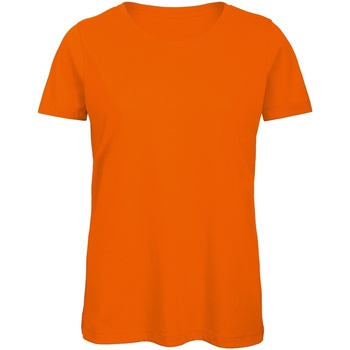 textil Hombre Camisetas manga larga B And C BA118 Naranja