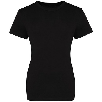 textil Mujer Camisetas manga larga Awdis JT10F Negro