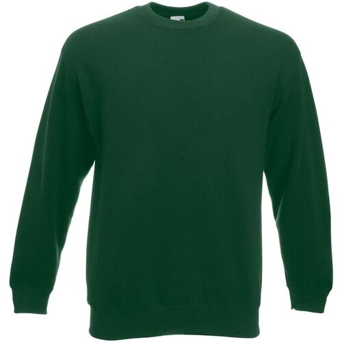 textil Hombre Sudaderas Fruit Of The Loom Classic 80/20 Verde