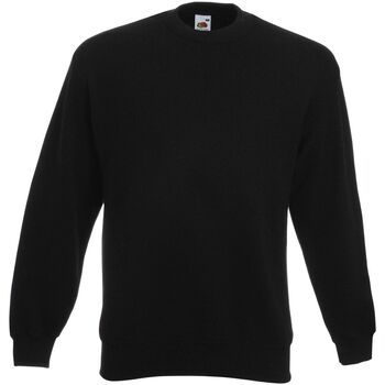 textil Hombre Sudaderas Fruit Of The Loom Classic 80/20 Negro