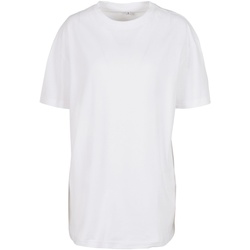 textil Mujer Camisetas manga corta Build Your Brand BY149 Blanco