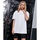 textil Mujer Camisetas manga larga Build Your Brand BY149 Blanco