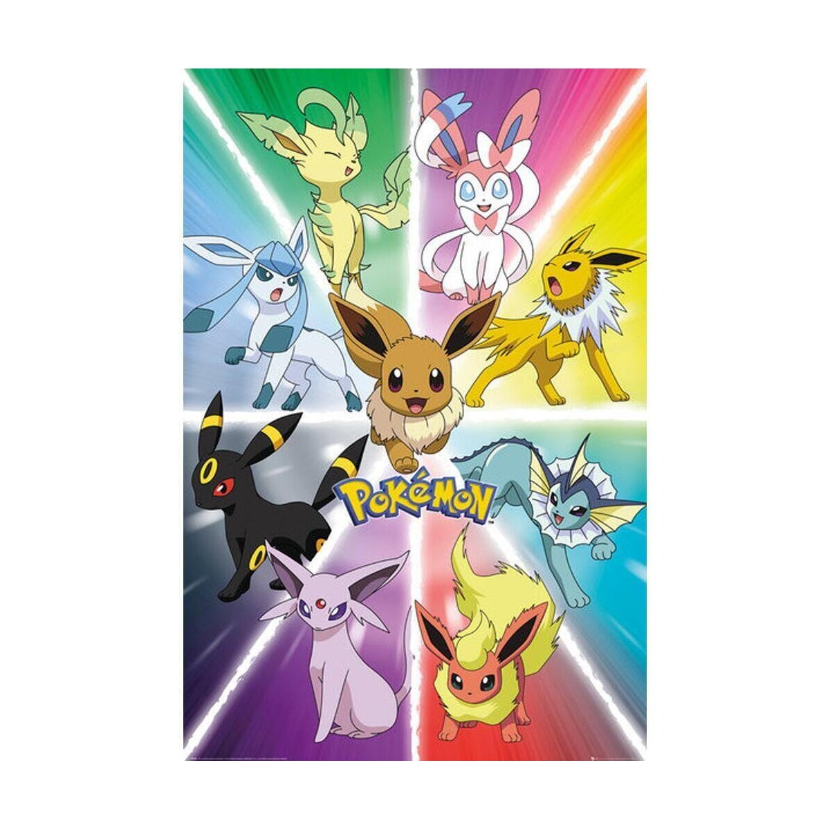 Casa Afiches / posters Pokemon TA150 Multicolor