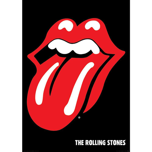 Casa Afiches / posters The Rolling Stones TA436 Negro