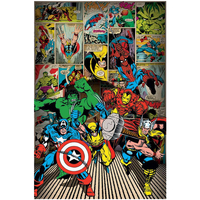 Casa Afiches / posters Marvel TA5590 Multicolor