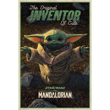 Casa Afiches / posters Star Wars: The Mandalorian TA6948 Verde