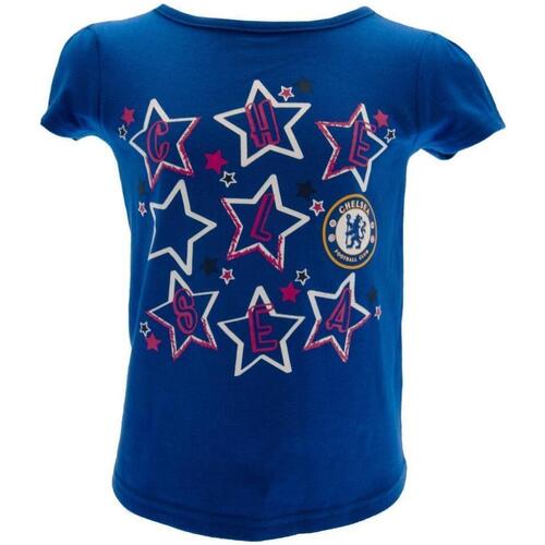 textil Niños Camisetas manga larga Chelsea Fc TA7365 Azul