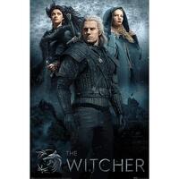 Casa Afiches / posters The Witcher TA7646 Negro