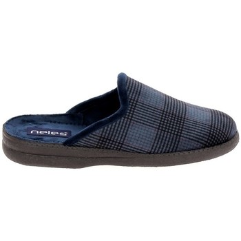 Zapatos Hombre Pantuflas Boissy JH25624 Marine Azul