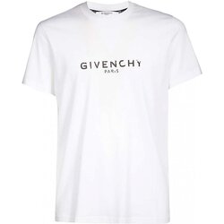 textil Hombre Camisetas manga corta Givenchy BM70K93002 - Hombres Blanco