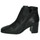 Zapatos Mujer Botas de caña baja Moda Bella Botines tacÓn Negro