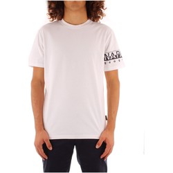 textil Hombre Camisetas manga corta Napapijri NP0A4FRH0021 Blanco