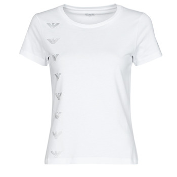 textil Mujer Camisetas manga corta Emporio Armani EA7 TRUQUI Blanco