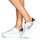 Zapatos Mujer Zapatillas bajas Karl Lagerfeld KAPRI Whipstitch Lo Lace Blanco / Negro