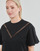 textil Mujer Vestidos cortos Karl Lagerfeld LACE INSERT JERSEY DRESS Negro