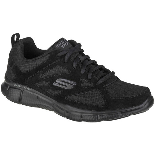 Zapatos Hombre Zapatillas bajas Skechers Equalizer - Ezdez Negro