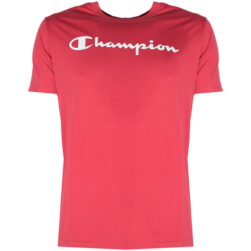 textil Hombre Camisetas manga corta Champion 212687 Rojo