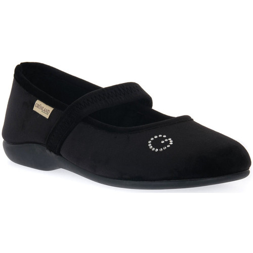 Zapatos Mujer Zuecos (Mules) Grunland NERO 58ALIN Negro
