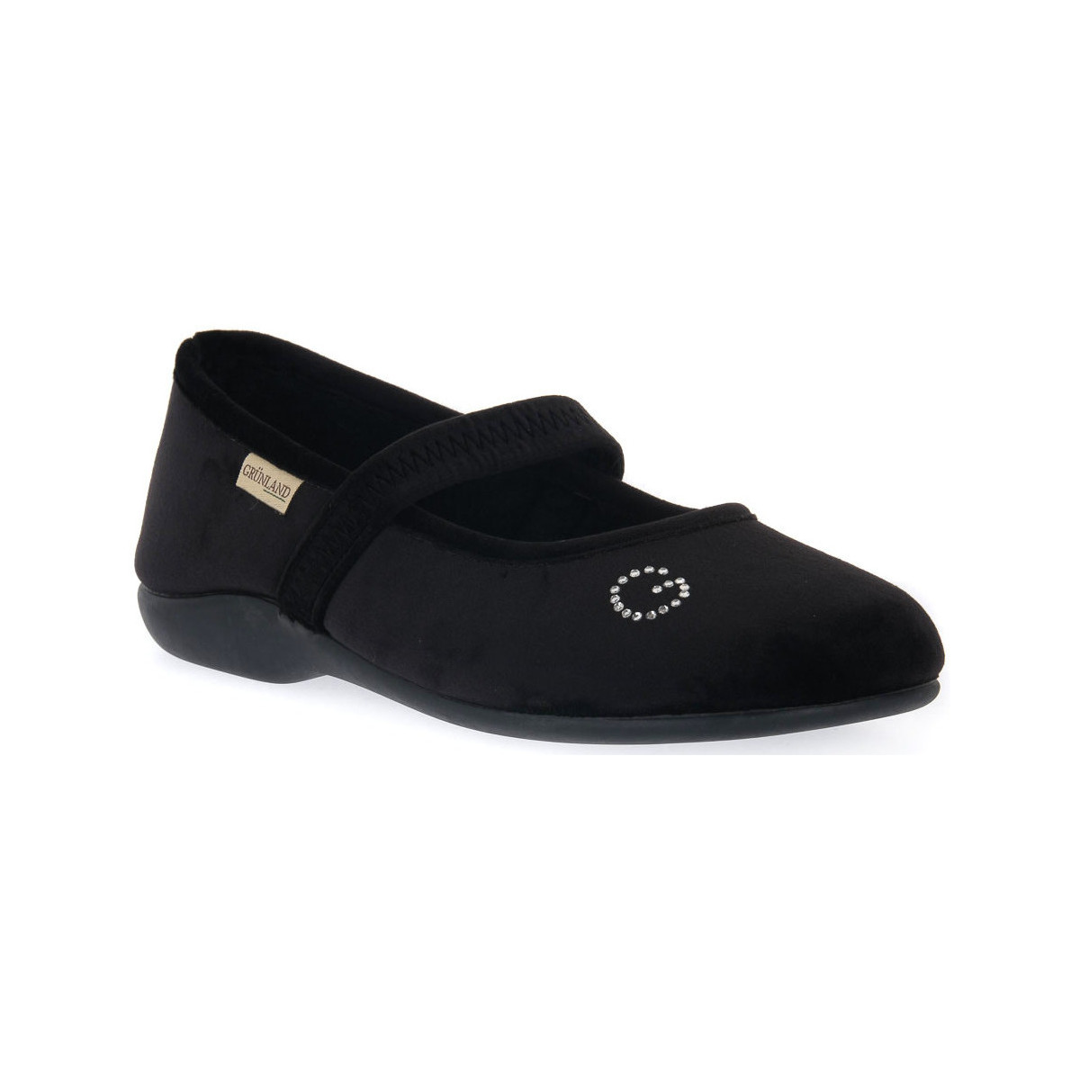Zapatos Mujer Zuecos (Mules) Grunland NERO 58ALIN Negro