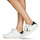 Zapatos Mujer Zapatillas bajas Love Moschino JA15402G1E Blanco / Dorado / Negro